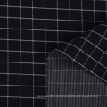Hot textiles clothes material ponti roma plain knitted plaid roma fabric